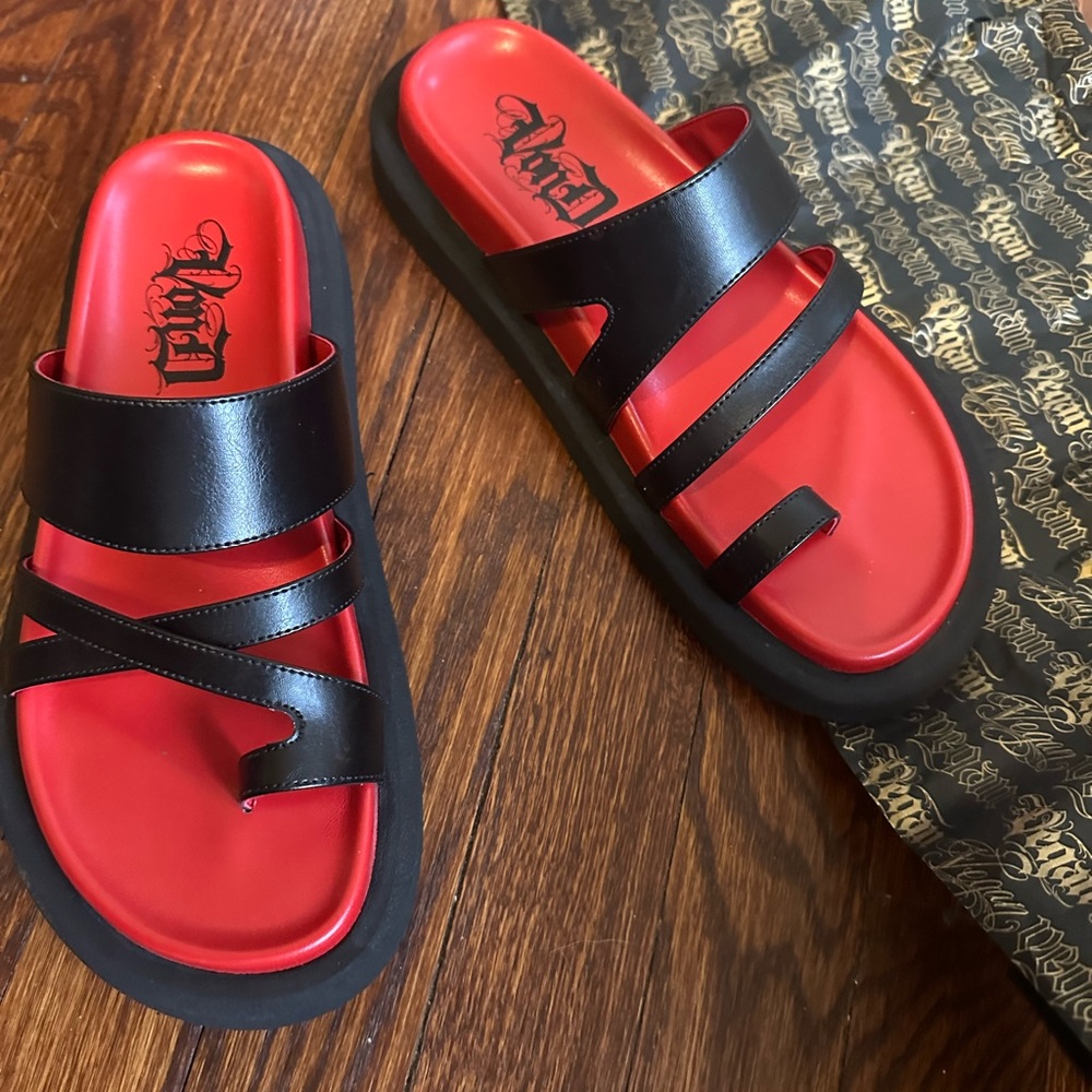 Brand new, in box, KVD Exodus sandals, size 8